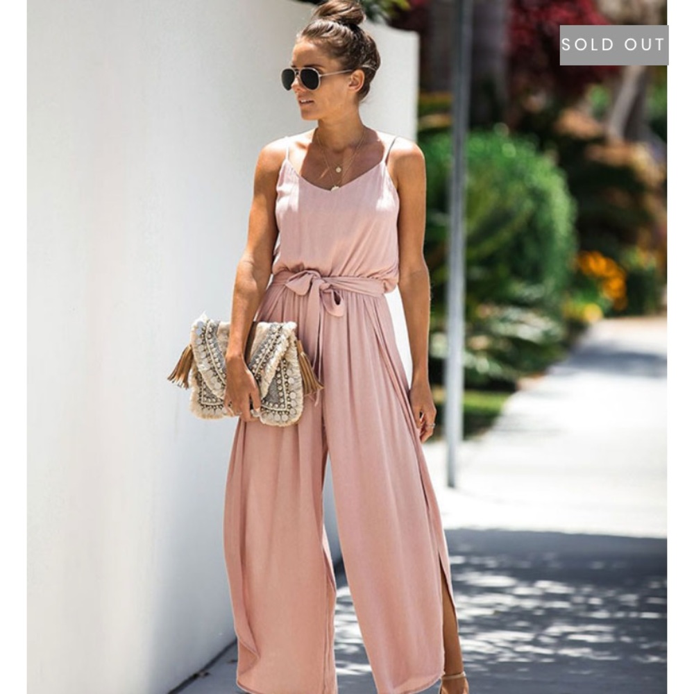 NWT Vici Angel Dust Wrap Pant Jumpsuit